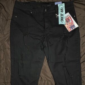 VIP Black Skinny Jeans for Women